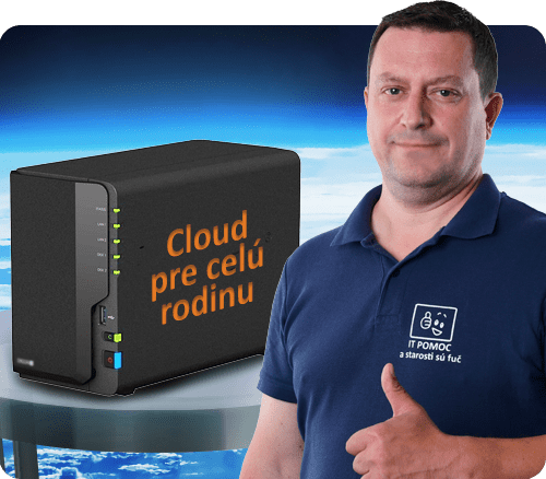 Cloud pre celú rodinu - len zapojíte a funguje